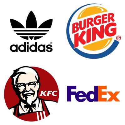 Popular Company Logos Png