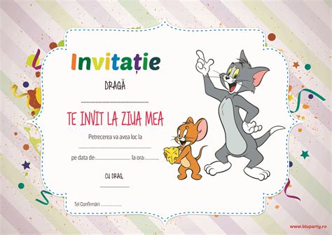 Text Invitatii Zile De Nastere Copii - Invitație Blog