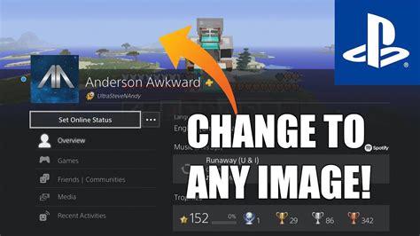 How to Change Your PS4 Profile Cover Image to ANY IMAGE! | SCG 2020 ...