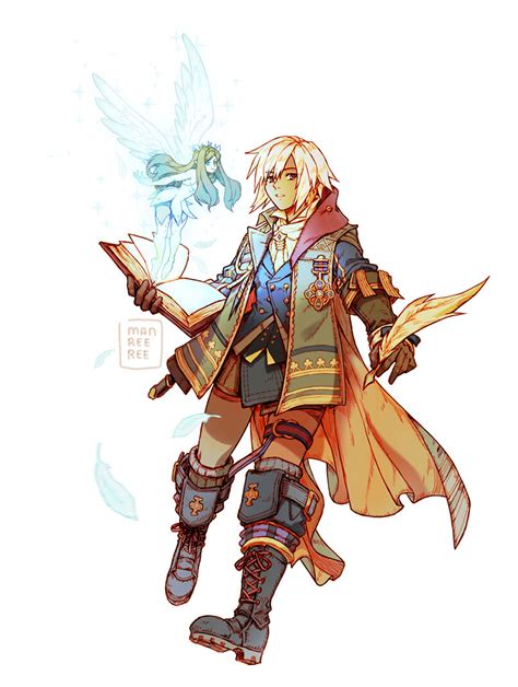 ArtStation - FFXIV: Scholar (Shadowbringers)