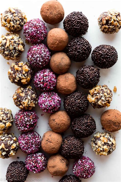 Homemade Chocolate Truffles Recipe - Sally's Baking Addiction