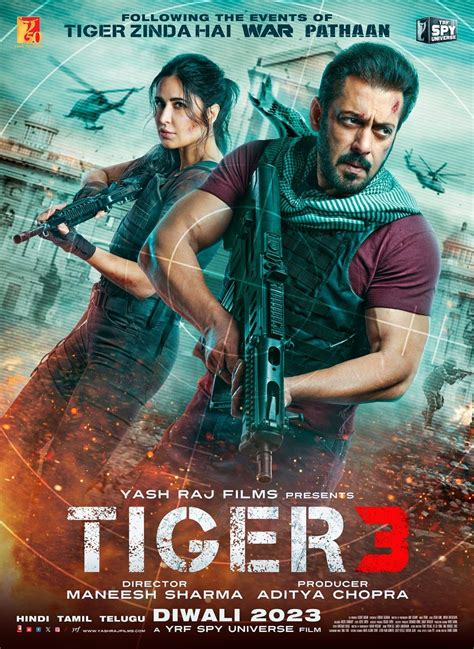 Salman Khan and Katrina Kaif’s intense first poster from ‘Tiger 3’ is ...