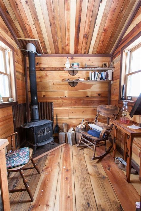 31 Incredible Log Cabin Interior Design Ideas For Tiny House in 2020 ...