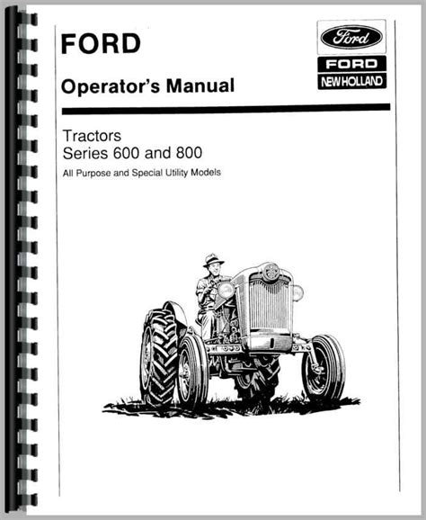 Model 3000 Ford Tractor Operators Manual