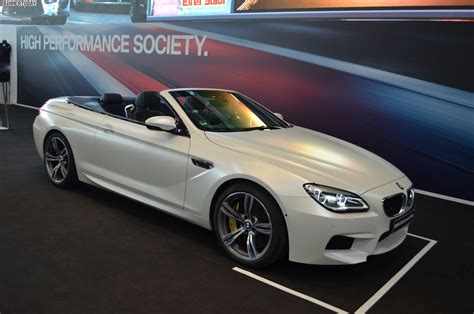 2015 BMW M6 Convertible in Frozen White