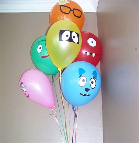 Yo Gabba Gabba Party Ideas!! | Yo gabba gabba, Balloon face, 2nd ...