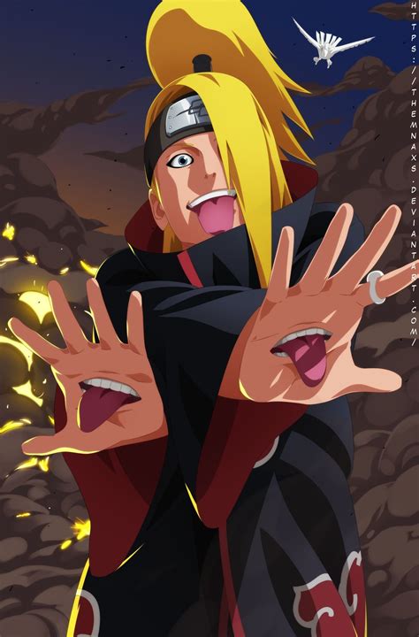 Deidara by themnaxs on DeviantArt Naruto Uzumaki Shippuden, Naruto ...