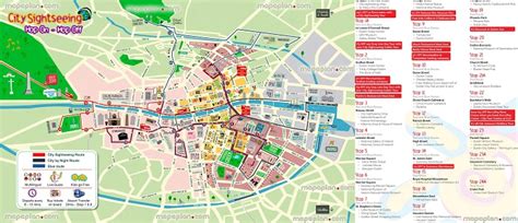 Dublin Attractions Map | FREE PDF Tourist City Tours Map Dublin 2024