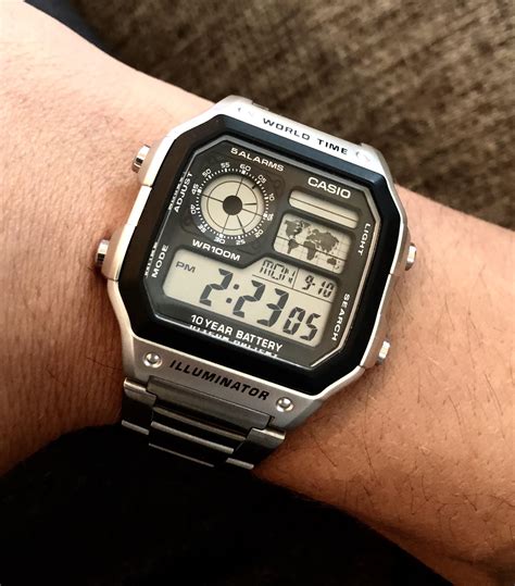 [Casio] World Time. So cheap for such a fun watch! : r/Watches