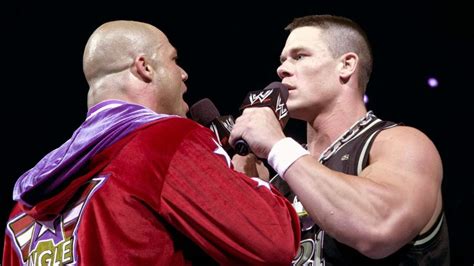 "I just su** but you're just worse"; When John Cena and Kurt Angle ...