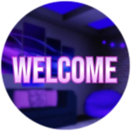 Welcome - Roblox