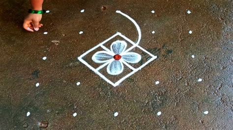 Tamil puthandu flowers padi kolam|5*5 chithirai 1 special kolam|pandaga ...