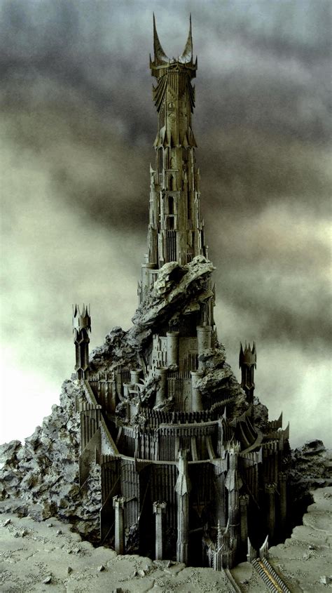 LOTR Scenery building: Hobbiton, Orthanc, etc.