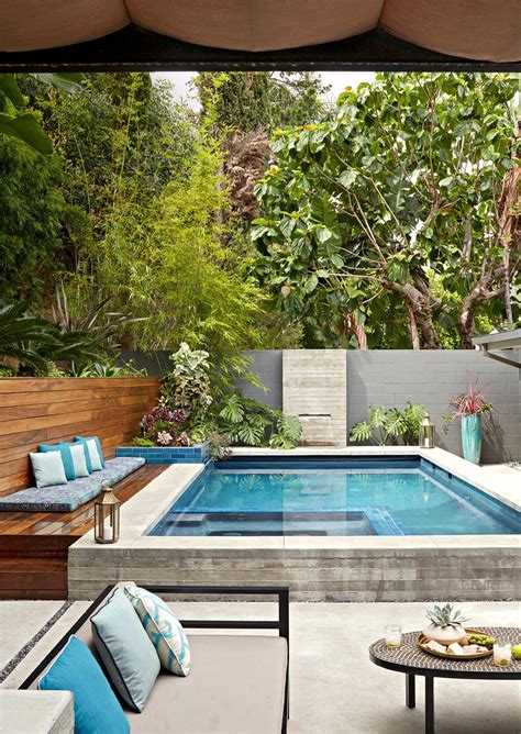 Consider a Cocktail Pool if You Want a Small Spot for Cooling Off