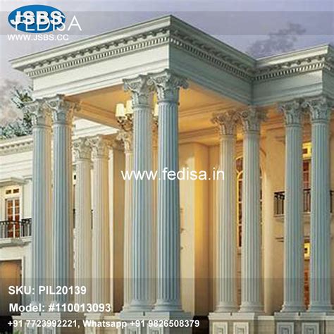 Pillar Carving Designs Pillar Jali Design Cement Round Pillar Design