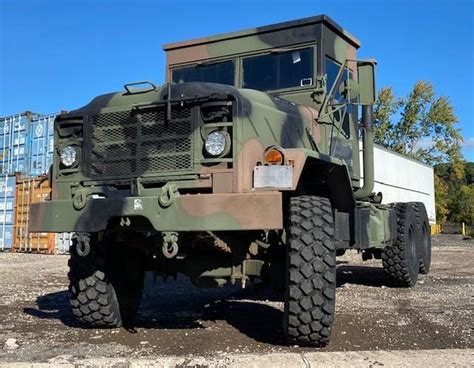 M923A2 BMY 5 Ton 6x6 Military Truck Chassis Franken Cab