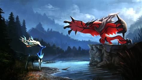 Xerneas And Yveltal Pokemon Live Wallpaper - MoeWalls