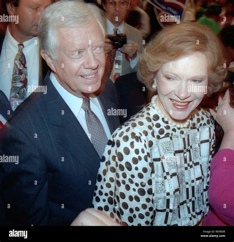 Jimmy Carter Rosalynn Carter 1982 Photo By Adam Scull/PHOTOlink.net ...