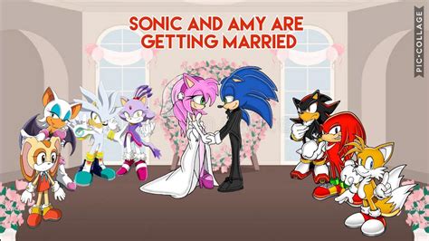 Sonic And Amy Wedding