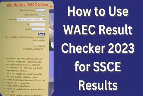 How to Use WAEC Result Checker 2023 for SSCE Results - PiggyVibes