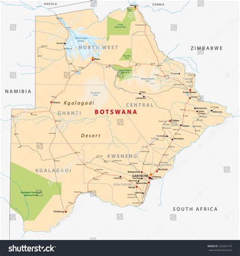 Map of botswana 8,276 รายการ ภาพ ภาพสต็อกและเวกเตอร์ | Shutterstock