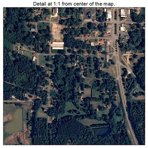 Aerial Photography Map of Wedowee, AL Alabama