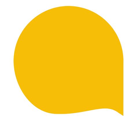 Yellow Speech Bubble Communication Icon Graphic PNG | PNG All