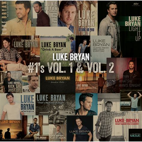 Luke Bryan - #1’s Vol. 1 & Vol. 2 (2CD) – Universal Music Group ...