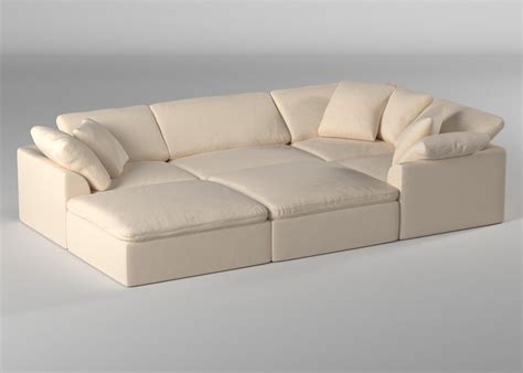 Leather Pit Sectional - Odditieszone