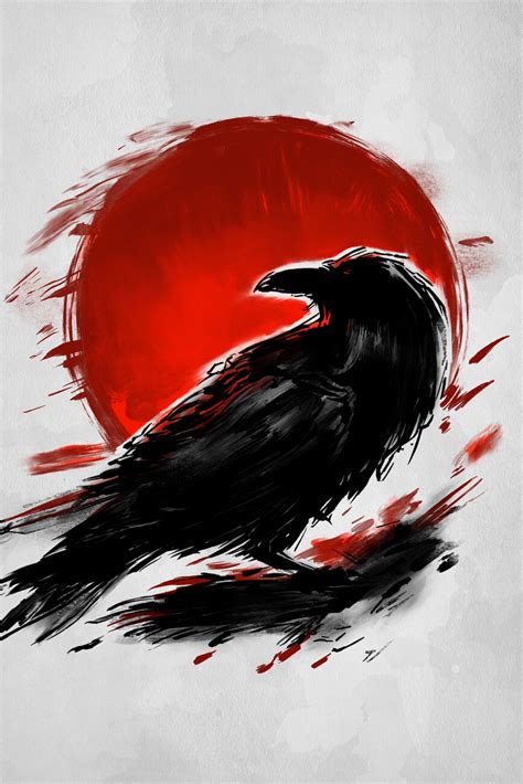 Wall Art Print | Raven under the sun | Europosters