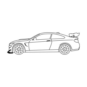 Car Drawing Outline Transport Clipart, Car Clipart, Drawing Clipart ...