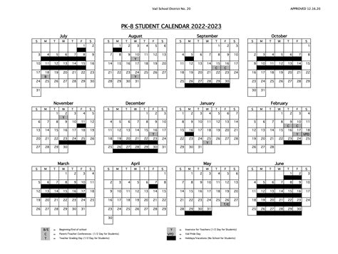 VIC Calendars | Vail Innovation Center