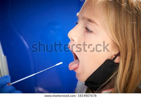 Taking Medical Sample Throat Swab Coronavirus Stock Photo 1814807678 ...