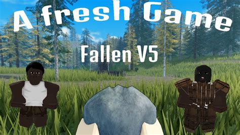 Trying out New Survival game | Fallen V5 Roblox - YouTube