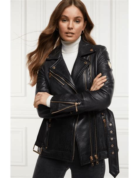 Holland Cooper Longline Biker Jacket - Coats & Jackets from Henmores ...