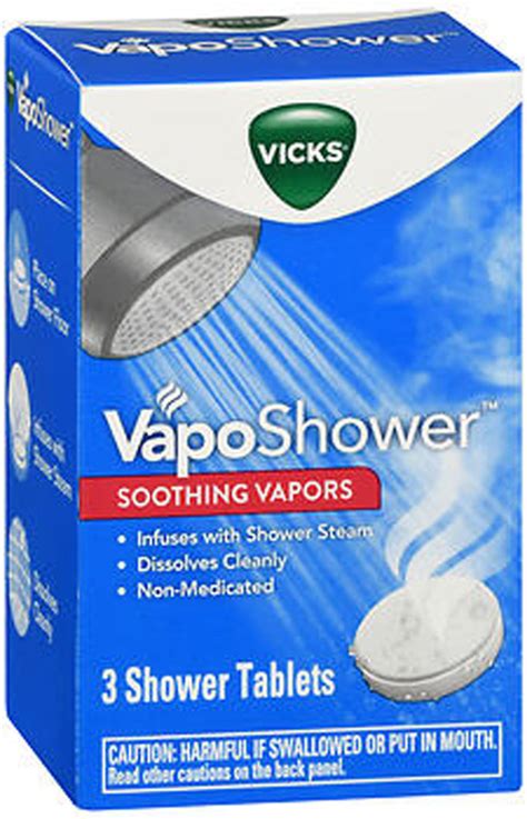 Vicks VapoShower Tablets - 3ct - The Online Drugstore