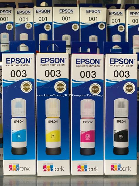 Refill Ink 003 For Epson L3110 L3210 L1110 L1210 L1250 L3116 L3216 ...