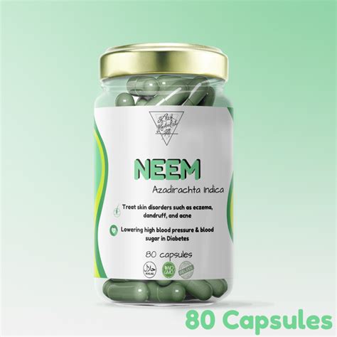 Neem Capsules - The Little Herbalist