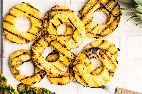 Grilled Pineapple Slices - The Whole Cook