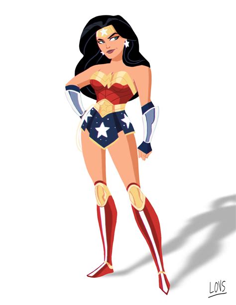 ArtStation - Wonder Woman - DC Animated Pitch