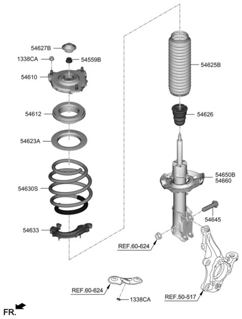 Front Spring & Strut - 2021 Hyundai Veloster