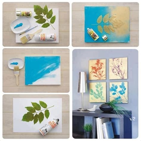 DIY Beautiful Leaf Painting for You to Try