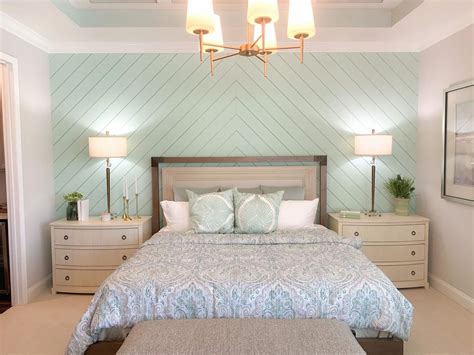 Seafoam Green Airy Bedroom Design Beach Houses | Seafoam green bedroom ...