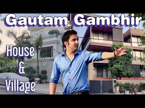 Gautam Gambhir House and Village Delhi - YouTube