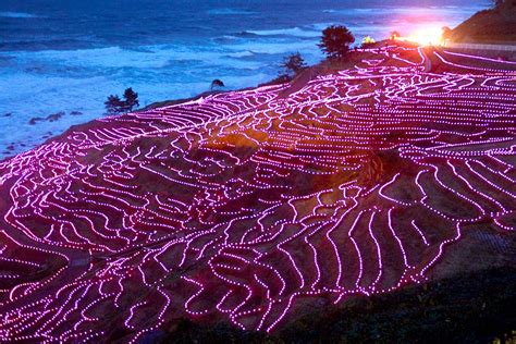 Lights on the beach