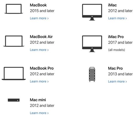 Here Are All the Macs Compatible With macOS Catalina - MacRumors