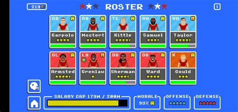 The best team I've ever had : RetroBowl