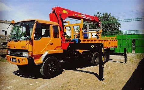 Harga dan Spesifikasi Truck Mobile Crane Mitsubishi Fuso, Lifting ...