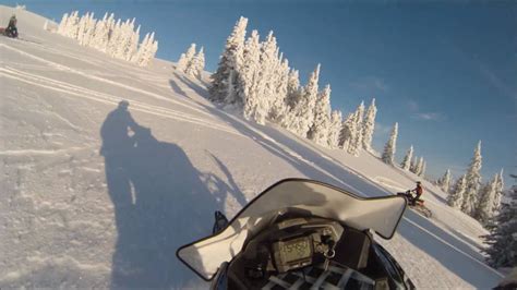 Snowmobiling Montana, Yellowstone, Two Top/ Lionshead Area - YouTube