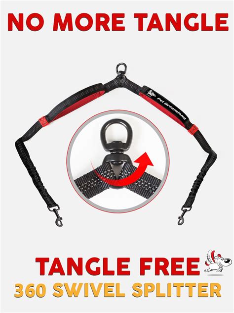 Hands Free Dog Leash for Two Small to Medium Dogs - PetDreamland